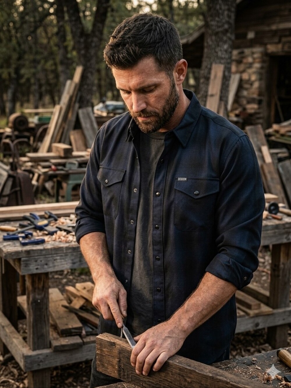 Men's Midnight" 10-Year Anniversary Edition Flannel